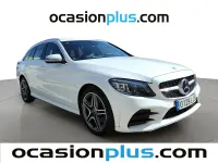 Usado Mercedes C220 AMG 194 CV (142 kW) 2020 Blanco Familiar