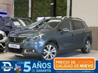 Usado Peugeot 2008 Allure 120 CV (88 kW) 2019 Azul SUV