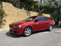Usado Mitsubishi Lancer Sportback Invite 109 CV (80 kW) 2010 Rojo Berlina