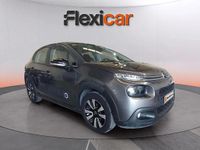 Usado Citroën C3 Feel 99 CV (72 kW) 2018 Gris Utilitario