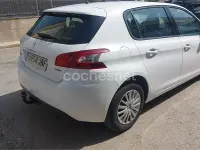 Usado Peugeot 308 Style 100 CV (73 kW) 2016 Blanco Berlina