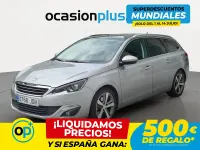Usado Peugeot 308 Allure 150 CV (110 kW) 2015 Gris Familiar