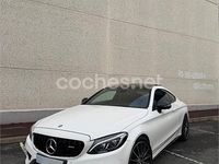 Usado Mercedes C300 AMG line 245 CV (180 kW) 2016 Blanco Coupe