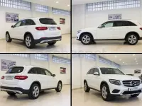 Usado Mercedes GLC220 170 CV (125 kW) 2017 Blanco SUV