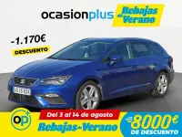 Usado Seat Leon FR 150 CV (110 kW) 2017 Azul Familiar