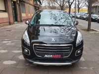 Usado Peugeot 3008 Allure 130 CV (95 kW) 2016 Negro Berlina