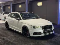 Usado Audi S3 Sportback Exclusive 300 CV (220 kW) 2015 Blanco Utilitario