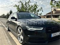 Usado Audi A6 S-Line 320 CV (235 kW) 2017 Negro Familiar