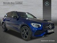 Usado Mercedes GLC200 AMG line 163 CV (119 kW) 2020 Azul brillante SUV