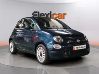 Usado Fiat 500 Lounge 71 CV (52 kW) 2020 Azul Descapotable