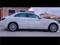 Usado Mercedes C220 Exclusive 170 CV (125 kW) 2015 Blanco Berlina
