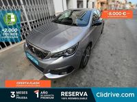 Usado Peugeot 308 GT-line 130 CV (95 kW) 2017 Gris / plata Berlina