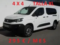 Usado Peugeot Partner S 130 CV (95 kW) 2021 Blanco Monovolumen