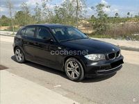 Usado BMW 118 122 CV (89 kW) 2008 Negro Utilitario
