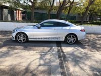 Usado Mercedes C220 AMG line 170 CV (125 kW) 2016 Gris / plata Coupe