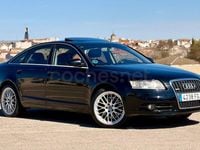 Usado Audi A6 S-Line 350 CV (257 kW) 2006 Negro Berlina