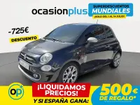 Usado Fiat 500 S 69 CV (50 kW) 2017 Negro Utilitario