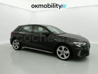 Usado Audi A3 S-Line 150 CV (110 kW) 2023 Negro Berlina