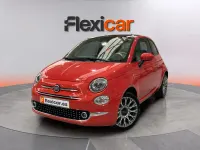 Usado Fiat 500 Lounge 69 CV (50 kW) 2018 Naranja Berlina