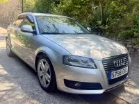 Usado Audi A3 Attraction 140 CV (102 kW) 2010 Gris / plata Utilitario