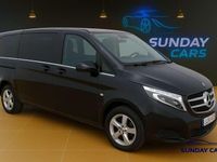 Usado Mercedes V220 Avantgarde 162 CV (119 kW) 2019 Negro Monovolumen