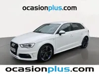 Usado Audi A3 Sportback S-Line 110 CV (80 kW) 2016 Blanco Utilitario