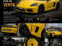 Usado Porsche 718 Cayman 300 CV (220 kW) 2022 Amarillo Coupe