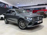 Usado Mercedes GLC220 170 CV (125 kW) 2017 Gris SUV
