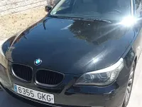 Usado BMW 523 190 CV (139 kW) 2008 Negro Familiar