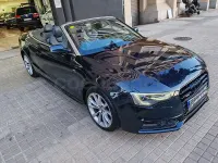 Usado Audi A5 Cabriolet S-Line 245 CV (180 kW) 2014 Azul Descapotable