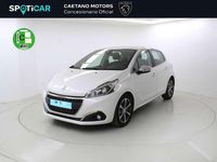 Usado Peugeot 208 Allure 99 CV (72 kW) 2016 Blanco Utilitario