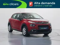 Usado Citroën C3 Feel 110 CV (80 kW) 2018 Rojo Utilitario