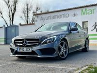Käytetty Mercedes C220 AMG line 170 HP (125 kW) 2017 Harmaa Sedan