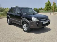Usado Hyundai Tucson Style 140 CV (102 kW) 2007 Negro SUV