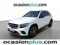 Usado Mercedes GLC220 170 CV (125 kW) 2019 Blanco SUV