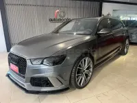 Usado Audi RS6 Performance 605 CV (444 kW) 2018 Gris / plata Familiar