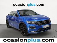 Usado VW T-Roc Cabriolet R-line 150 CV (110 kW) 2021 Azul Descapotable