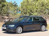 Usado Audi A3 190 CV (139 kW) 2016 Negro Berlina
