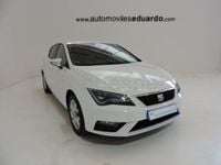 Usado Seat Leon Style 110 CV (80 kW) 2017 Blanco Berlina