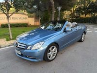 Usado Mercedes E250 204 CV (150 kW) 2011 Azul Descapotable
