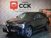 Usado Alfa Romeo Stelvio Executive 210 CV (154 kW) 2018 Negro SUV