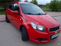 Usado Chevrolet Aveo LS 84 CV (61 kW) 2011 Rojo Berlina