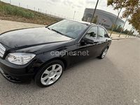 Usado Mercedes C200 Edition 136 CV (100 kW) 2009 Negro Berlina