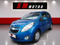 Usado Chevrolet Spark LS 81 CV (59 kW) 2010 Azul Utilitario