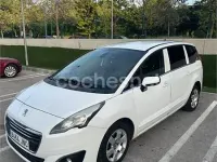 Usado Peugeot 5008 Active 120 CV (88 kW) 2016 Blanco Monovolumen