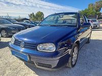 Usado VW Golf IV 115 CV (84 kW) 2002 Azul Descapotable