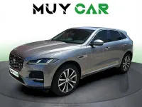 Usado Jaguar F-Pace SE 204 CV (150 kW) 2021 Gris / plata SUV