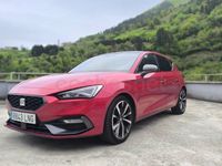 Usado Seat Leon FR 150 CV (110 kW) 2021 Rojo Berlina