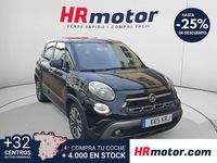 Usado Fiat 500L Cross 105 CV (77 kW) 2018 Negro Monovolumen