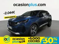 Usado Peugeot 3008 Allure 130 CV (95 kW) 2022 Azul SUV